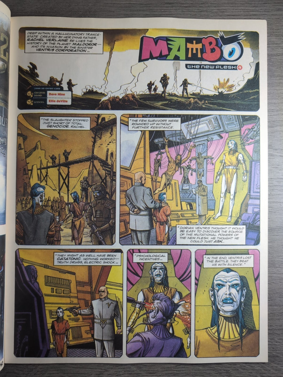 2000AD Prog 892 Featuring Judge Dredd Comic 17th Jan 1994 Vintage Retro Comic