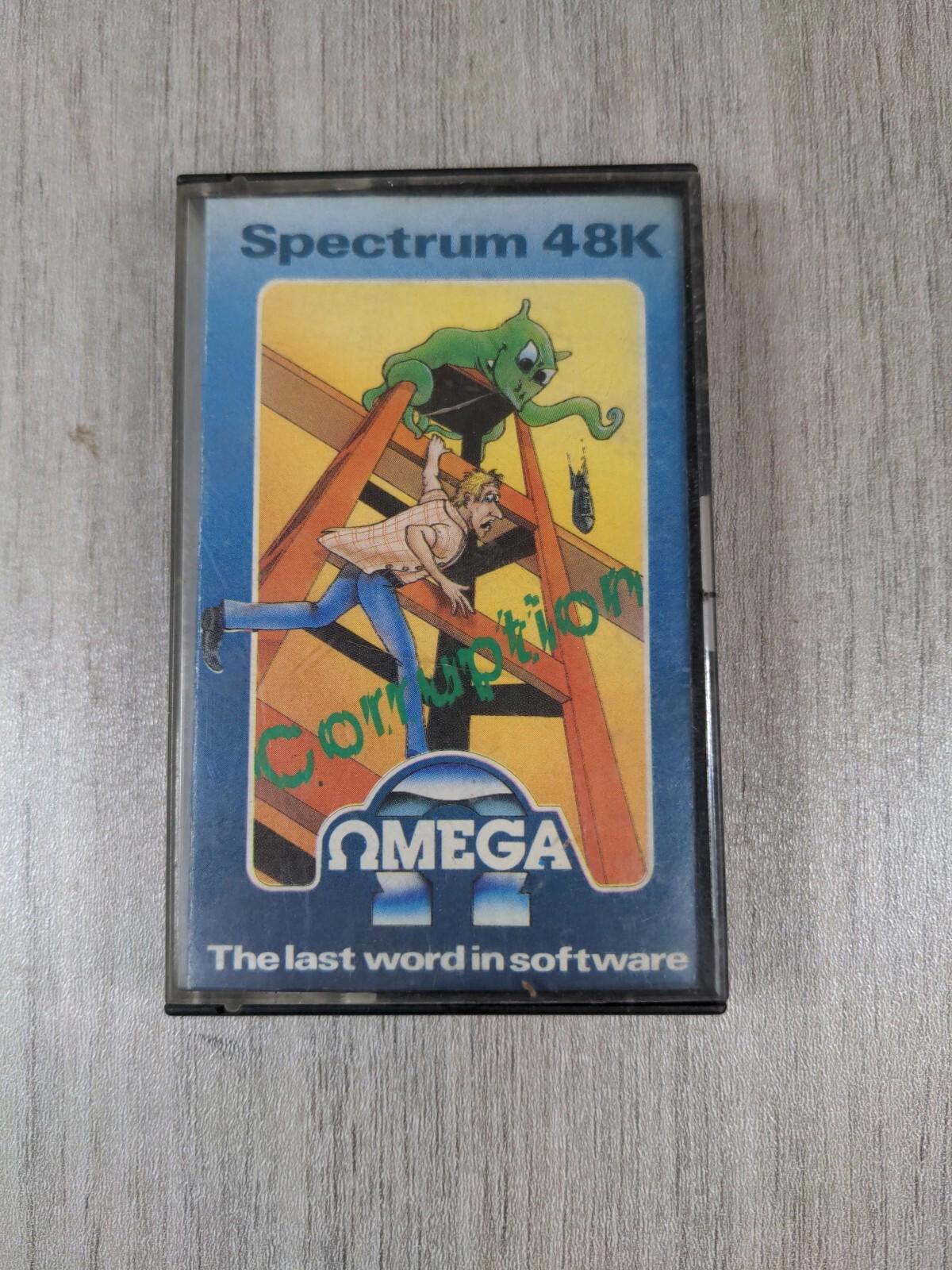 Corruption ZX Spectrum 48K Game Cassette Tested & Working Omega Games
