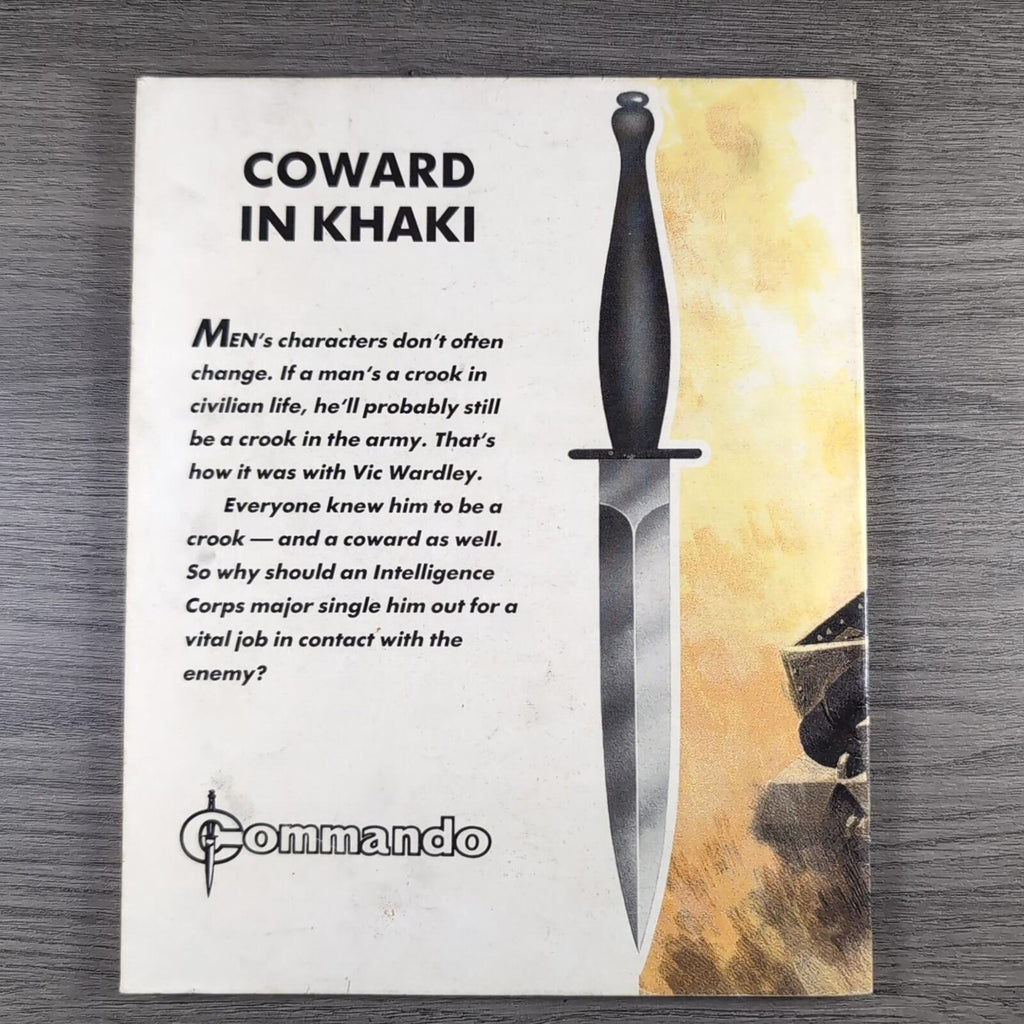 Commando Comic 2451 Coward In Khaki Vintage War Comic