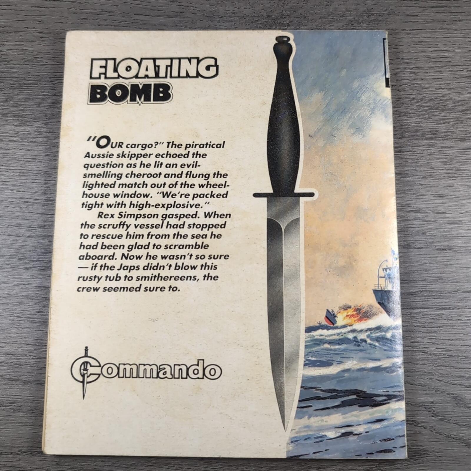 Commando Comic Issue Number 1922 Floating Bomb