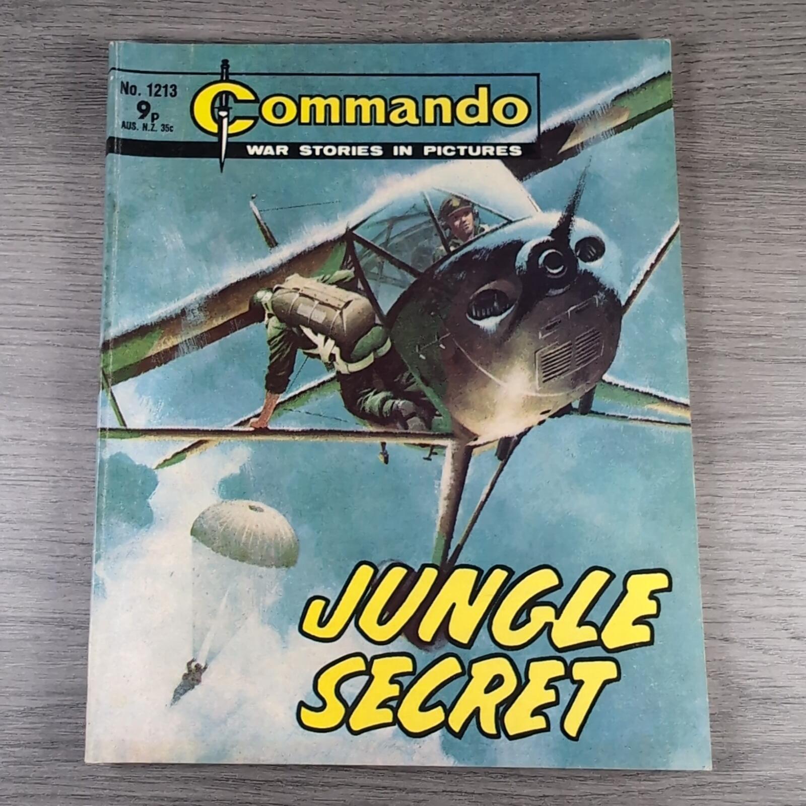 Commando Comic Issue Number 1213 Jungle Secret