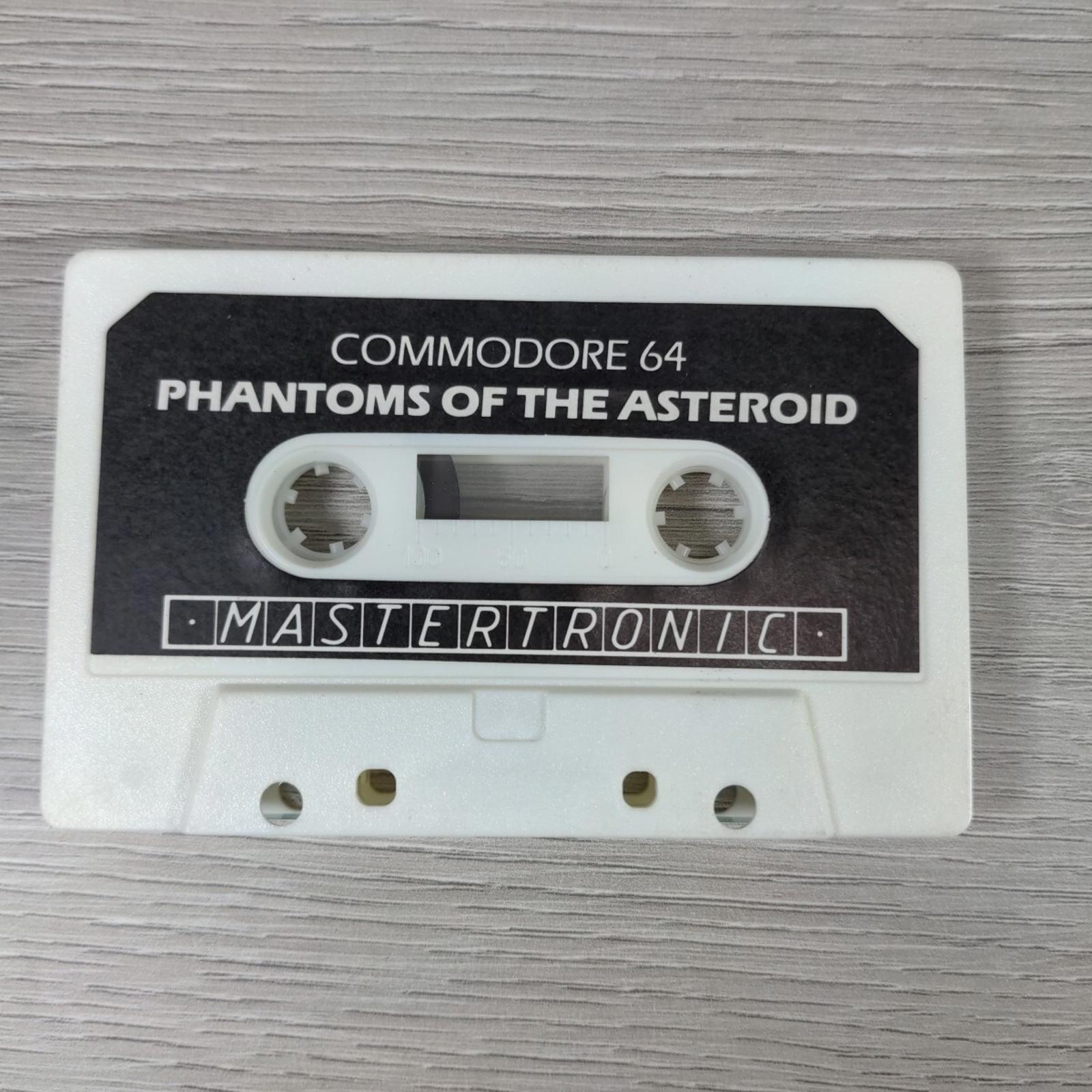 Phantom Of The Asteroids Commodore 64 C64 Video Game Cassette Tested & Working