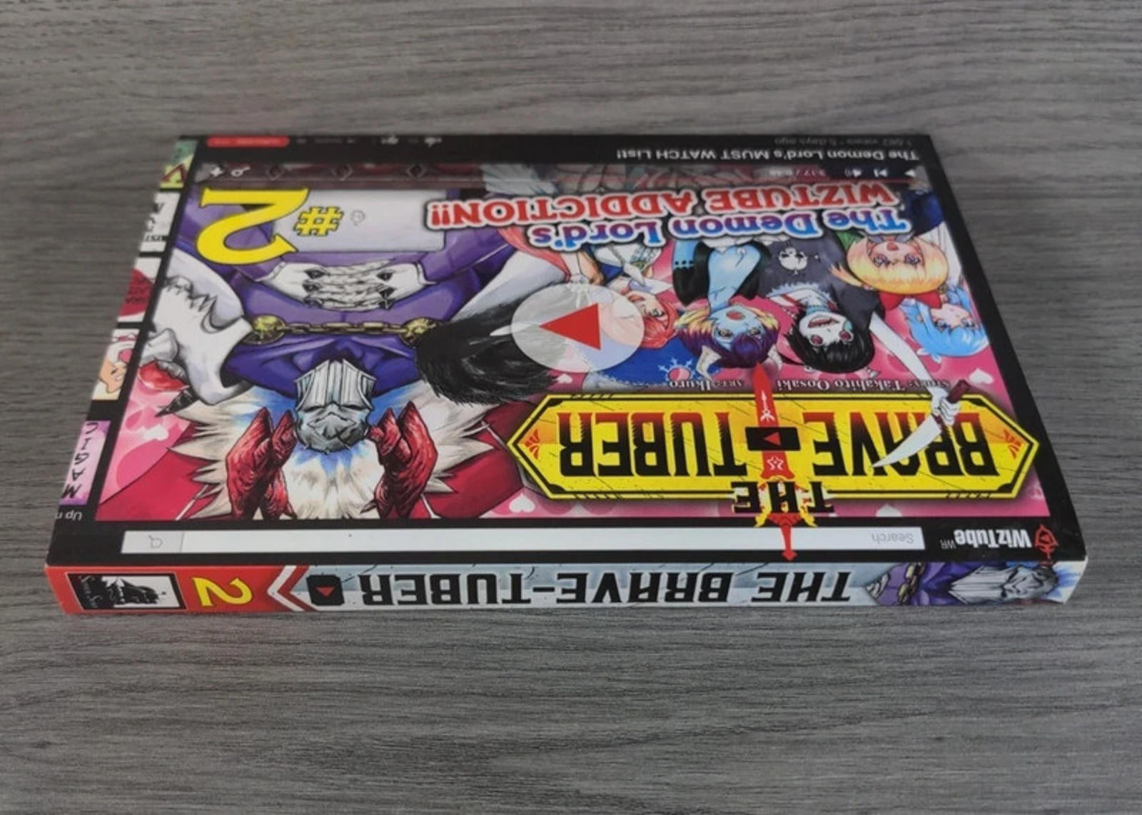 The Brave-Tuber Vol. 2 by Takahito Oosaki Manga Paperback Book 2020