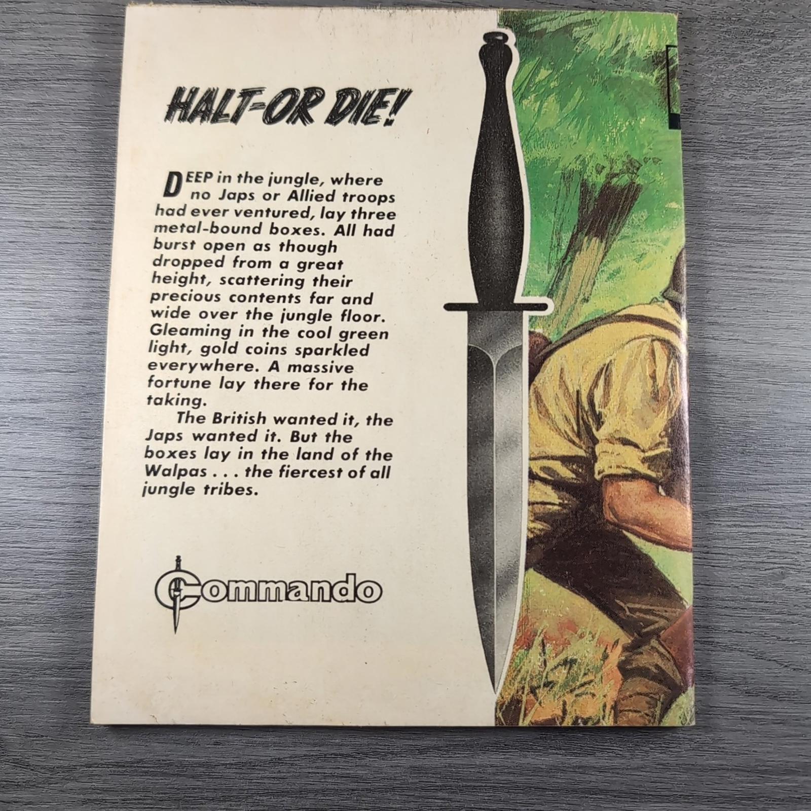 Commando Comic Issue Number 1155 Halt Or Die!