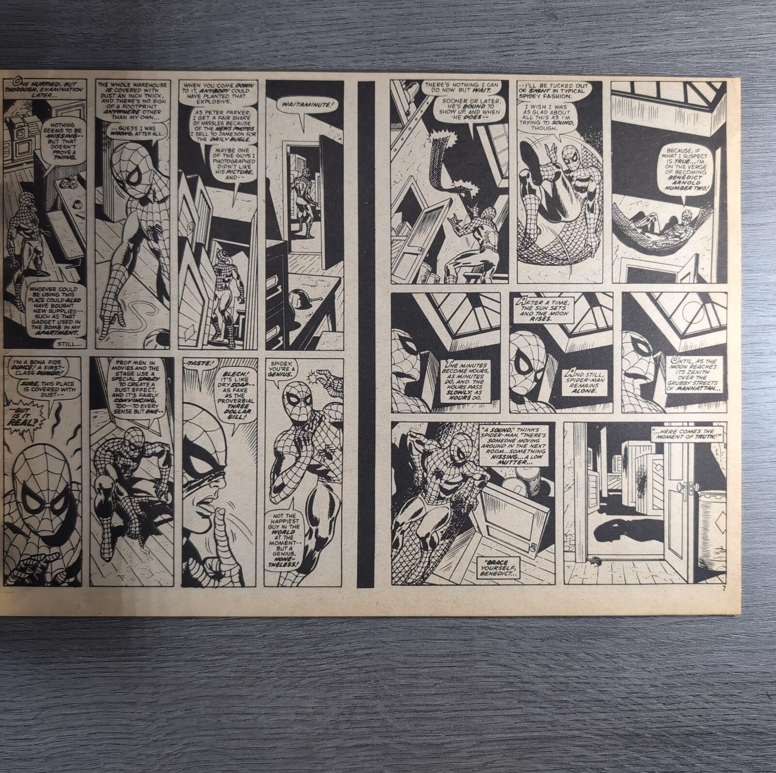 Super Spider-Man With The Super Heroes No. 185 Marvel Comics 25th August 1976