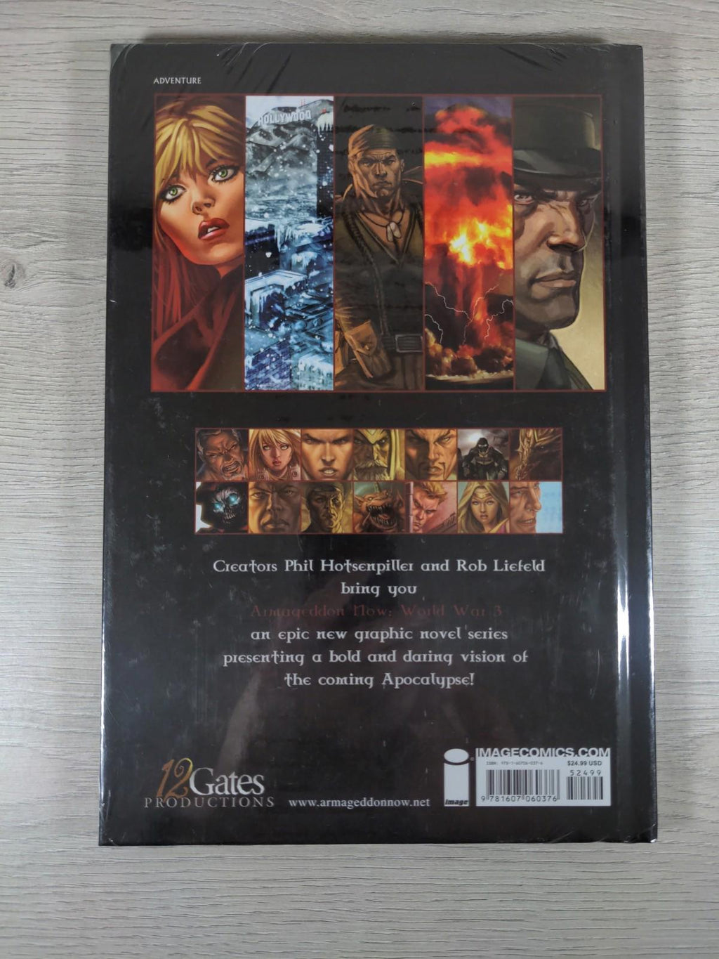 Armageddon Now: World War III by Phil Hotsenpiller Hardcover Graphic Novel