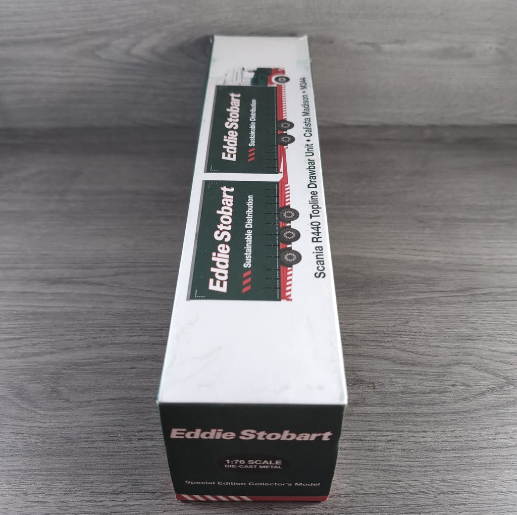 Atlas Editions Eddie Stobart Scania R440 Topline Drawbar Calista Madison M344