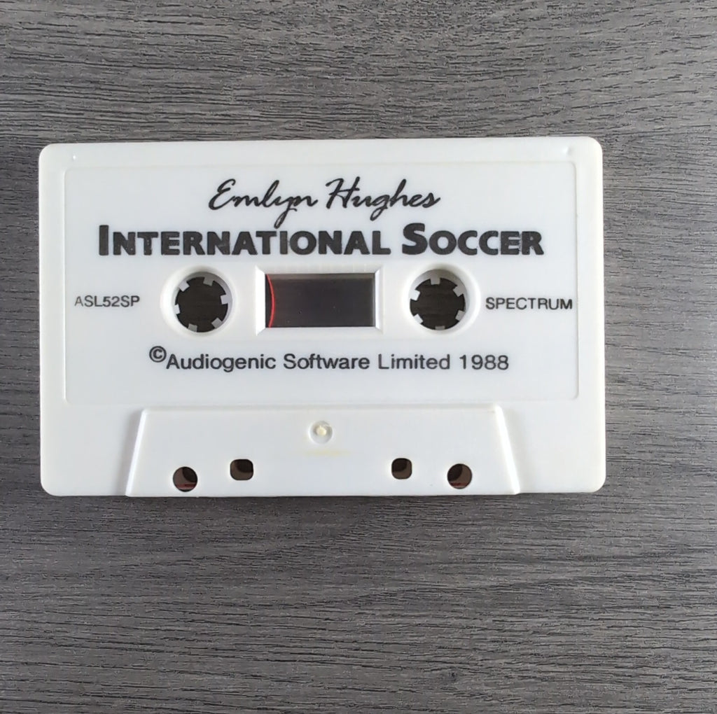 Emlyn Hughes International Soccer ZX Spectrum Game Tested & Working