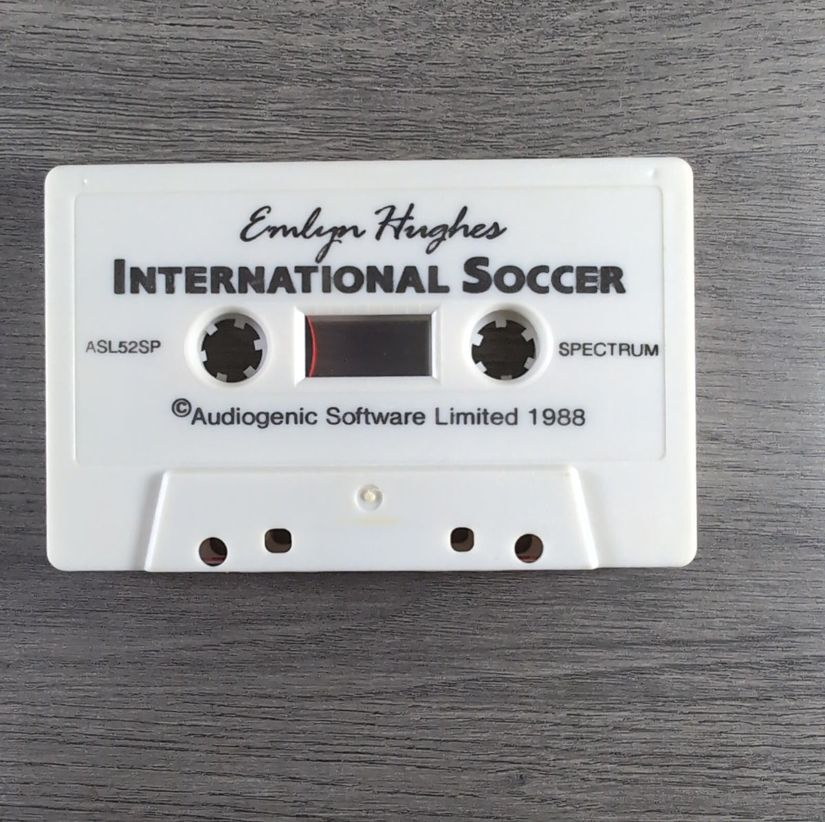 Emlyn Hughes International Soccer ZX Spectrum Game Tested & Working