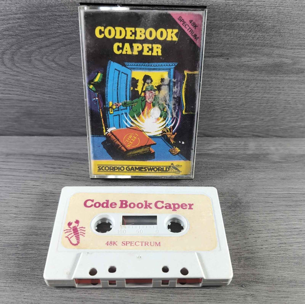 Codebook Caper ZX Spectrum 48K Game Scorpio Games World Tested & Working