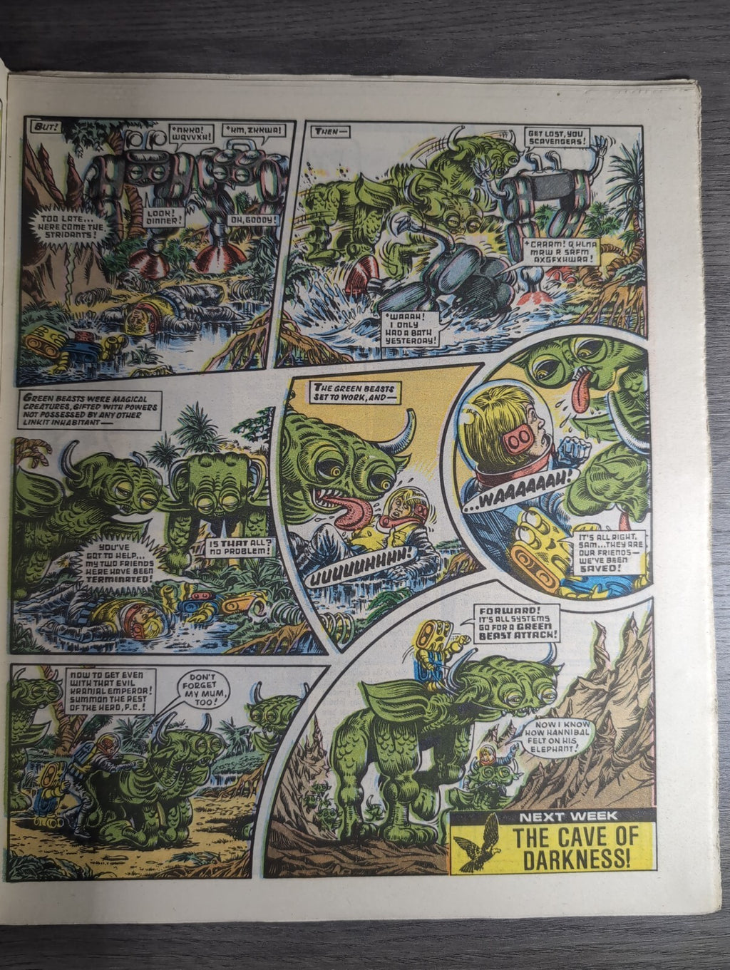 Eagle Comic Issue No. 233 6th September 1986 Vintage Retro UK Comic