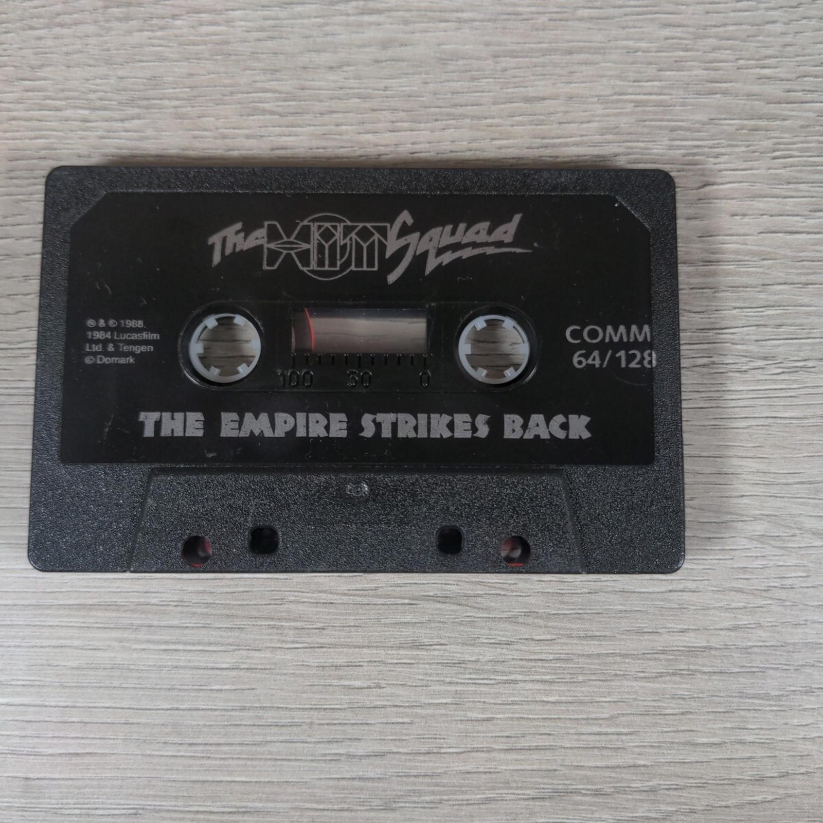 The Empire Strikes Back Commodore 64 C64 Game Cassette Tested & Working