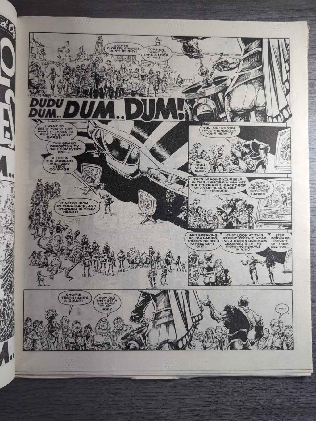 2000AD Prog 452 Featuring Judge Dread Comic 11th Jan 1986 Vintage Retro Comic