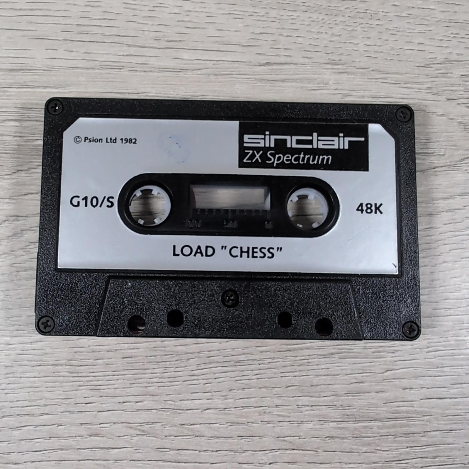 Chess ZX Spectrum 48K Game Cassette Psion Tested & Working