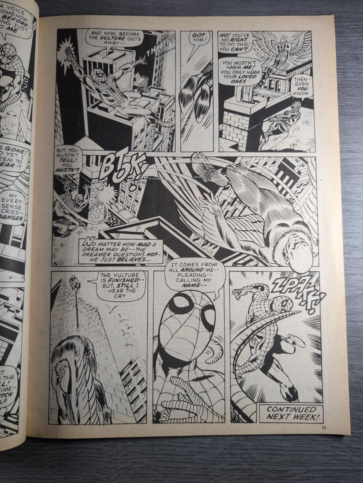 Spider-Man Comics Weekly No 137 Marvel Comics UK 27th September 1975