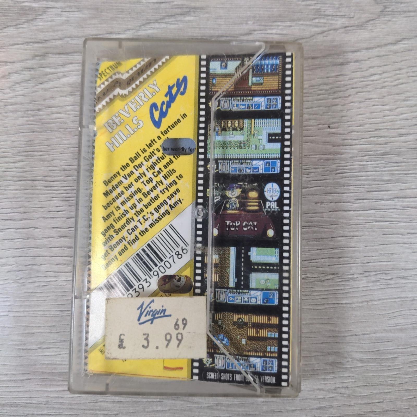 Top Cat In Beverly Hills  ZX Spectrum 48/128K Game Cassette Tested & Working