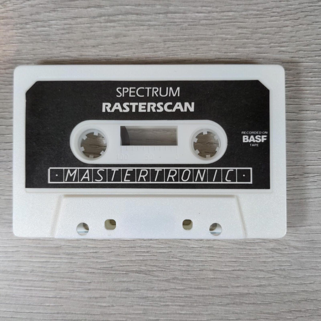 Rasterscan ZX Spectrum 48K 128K Game Cassette Tape Tested & Working Retro Game