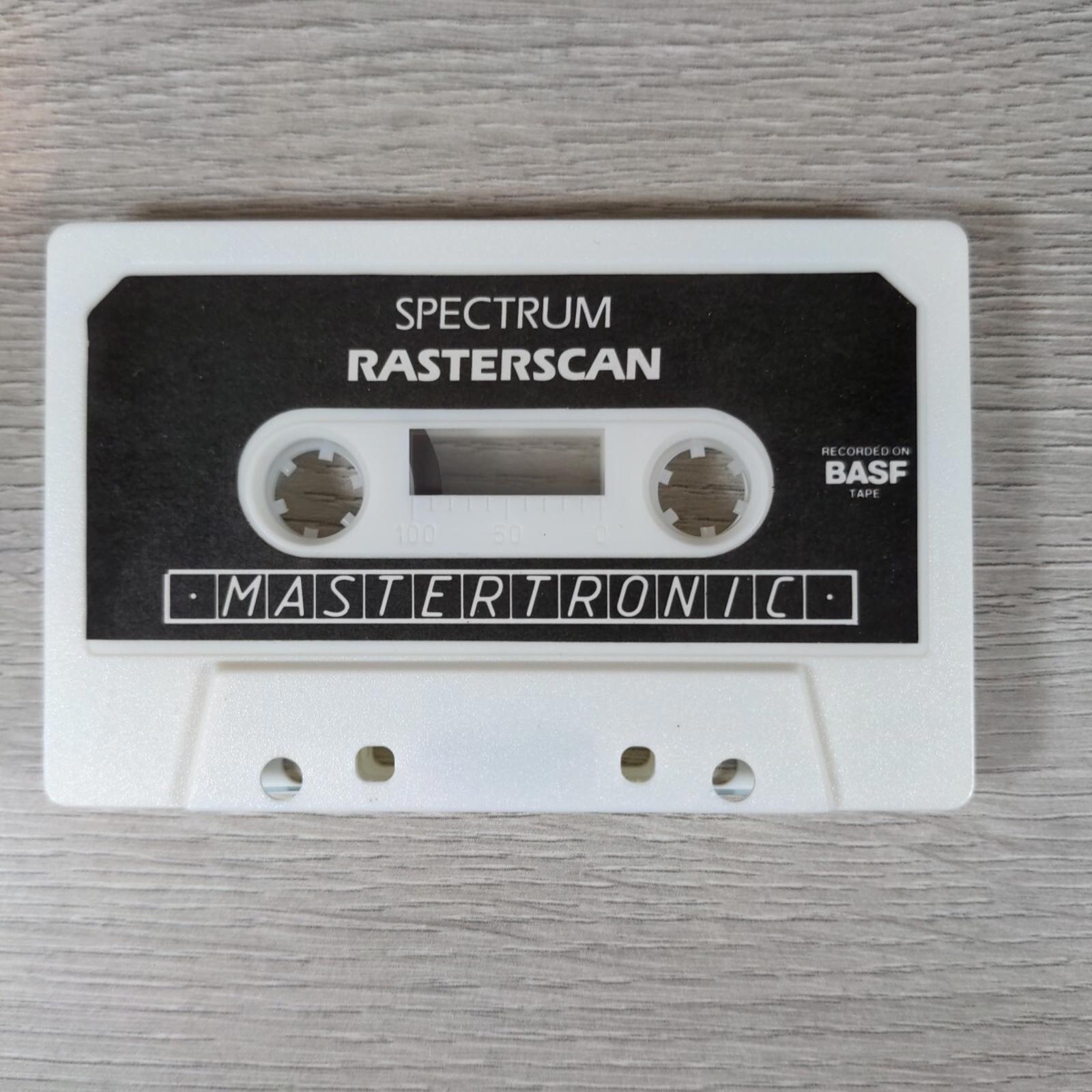 Rasterscan ZX Spectrum 48K 128K Game Cassette Tape Tested & Working Retro Game