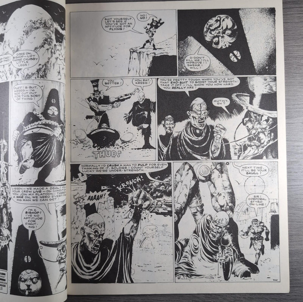 2000AD Prog 584 Featuring Judge Dredd 23rd July 1988 Vintage Comic