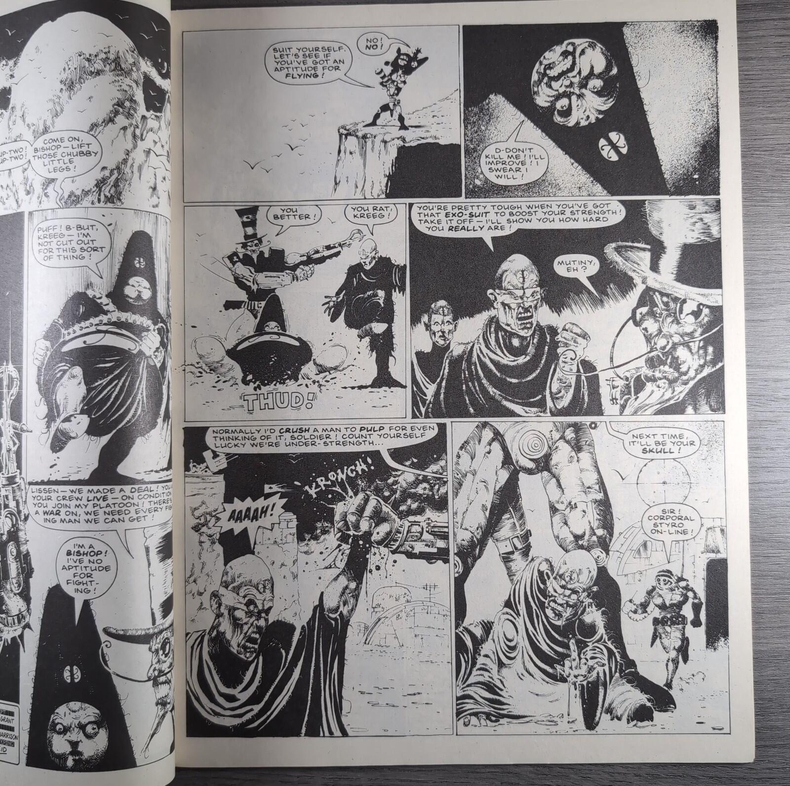 2000AD Prog 584 Featuring Judge Dredd 23rd July 1988 Vintage Comic