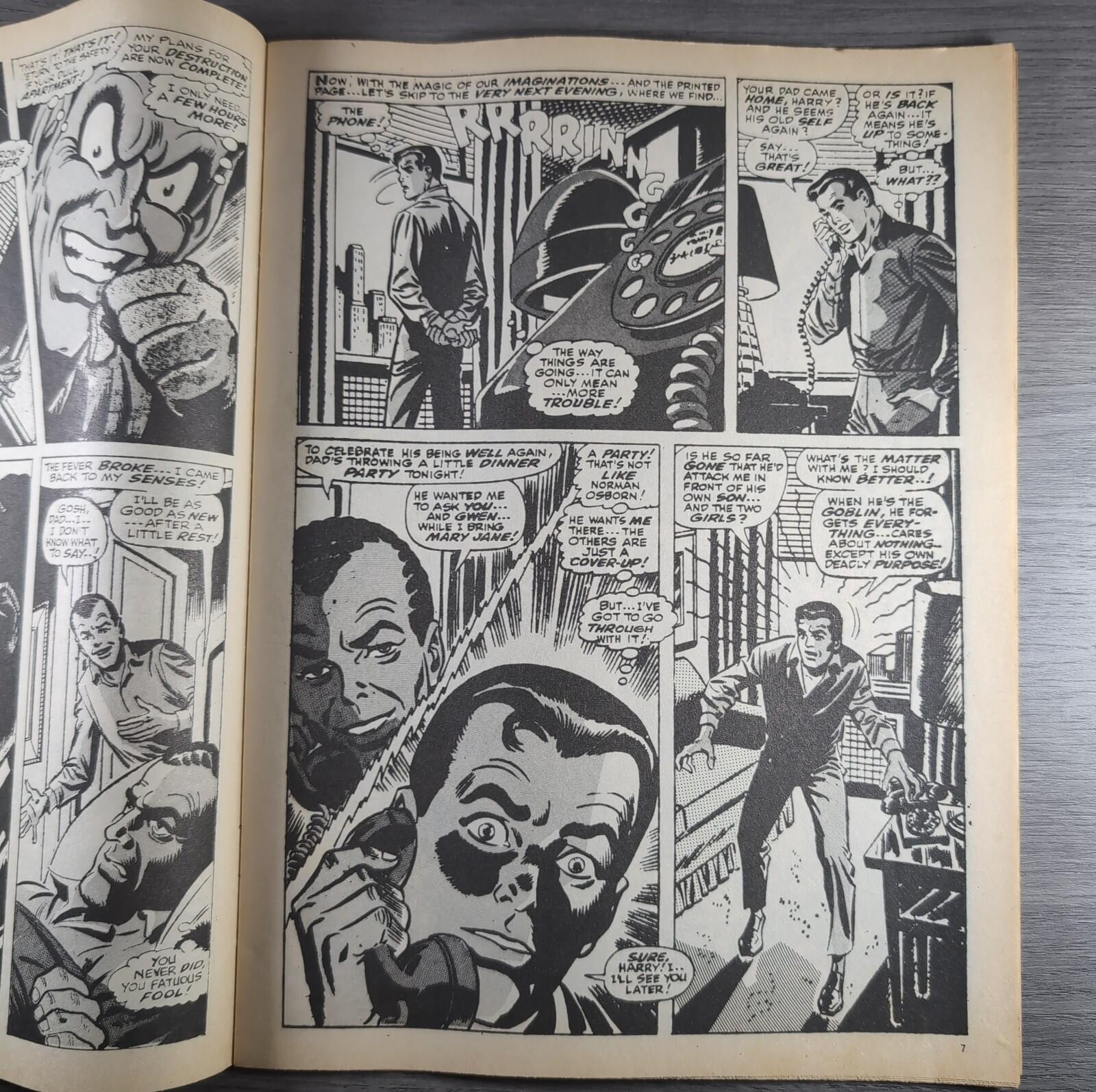 Spider-Man Comics Weekly No 73 Marvel Comics UK 6th July 1974 Vintage Comic