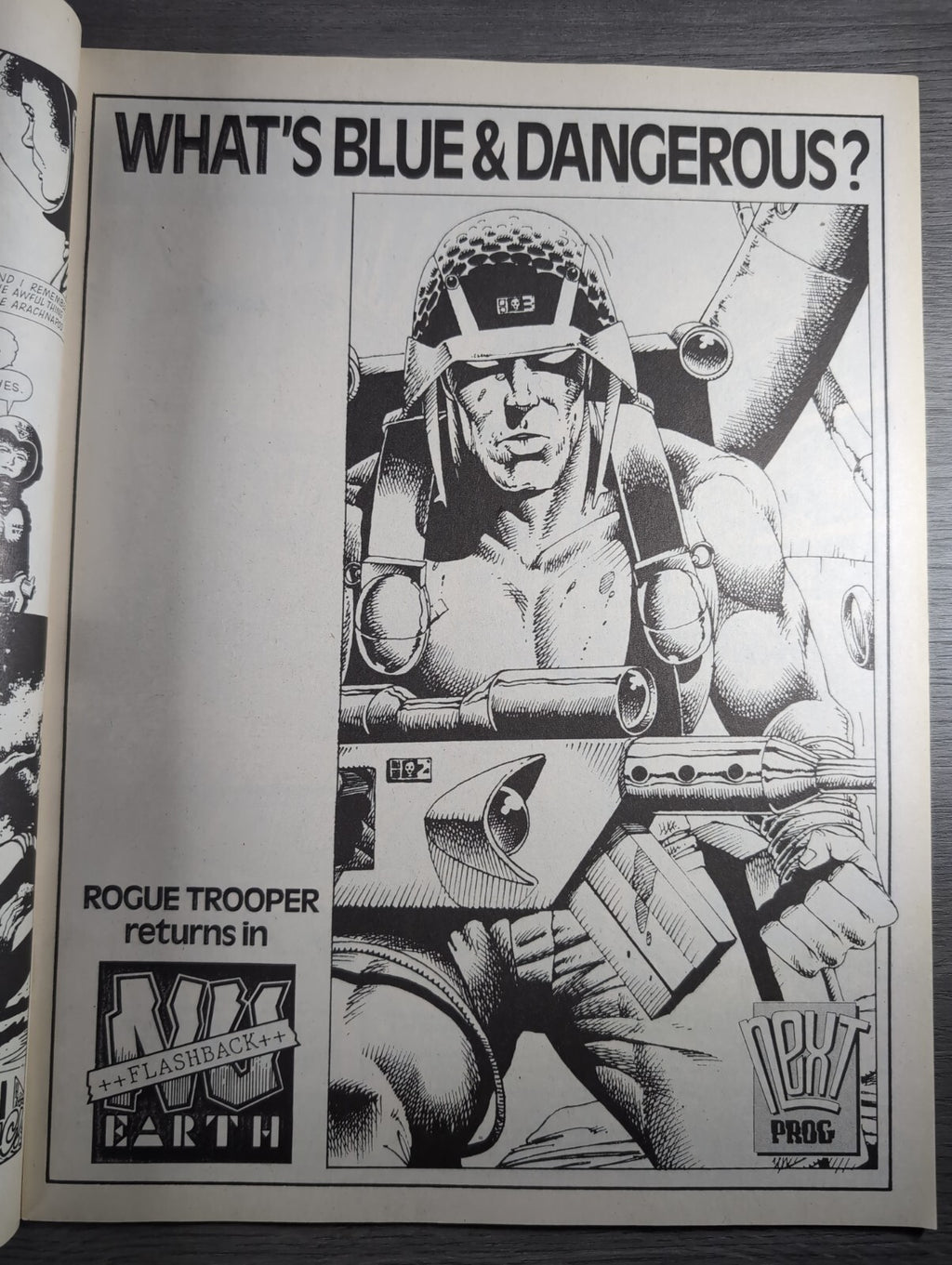 2000AD Prog 623 Featuring Judge Dread Comic 22nd April 1989 Vintage Retro Comic