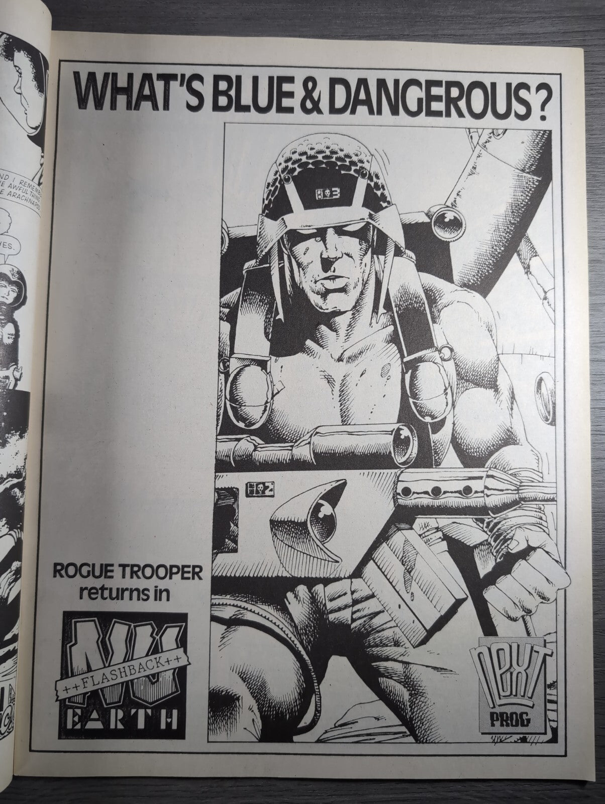 2000AD Prog 623 Featuring Judge Dread Comic 22nd April 1989 Vintage Retro Comic