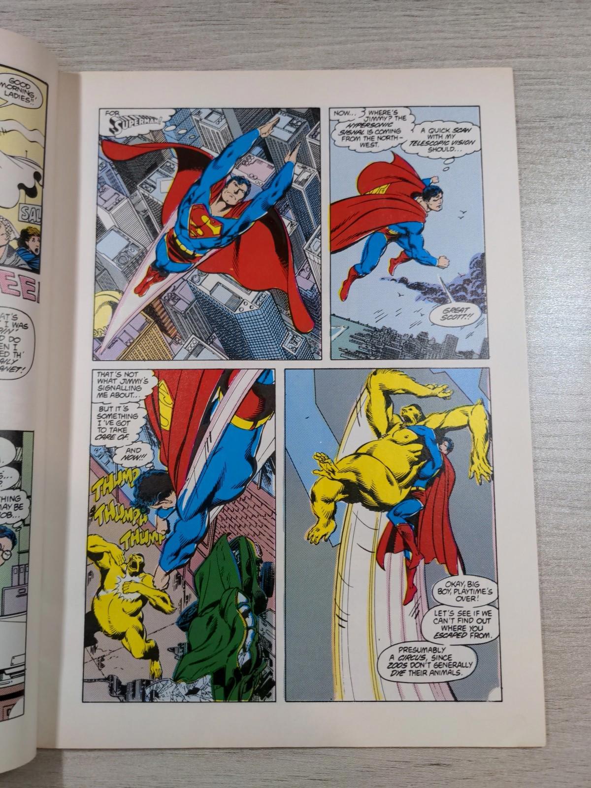 DC Comics Superman Featuring Justice  League Issue No #29 1989 Vintage Comic