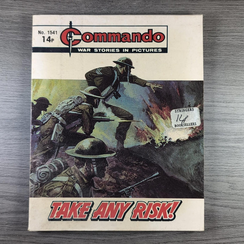Commando Comic Issue Number 1541 Take Any Risk!