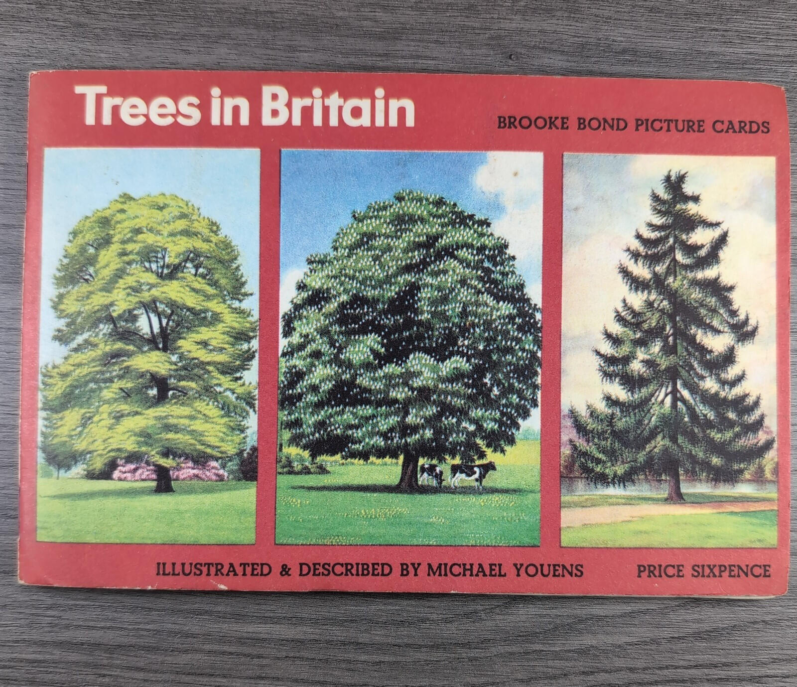 Brooke Bond Tea Picture Cards Album Trees In Britain Complete Set