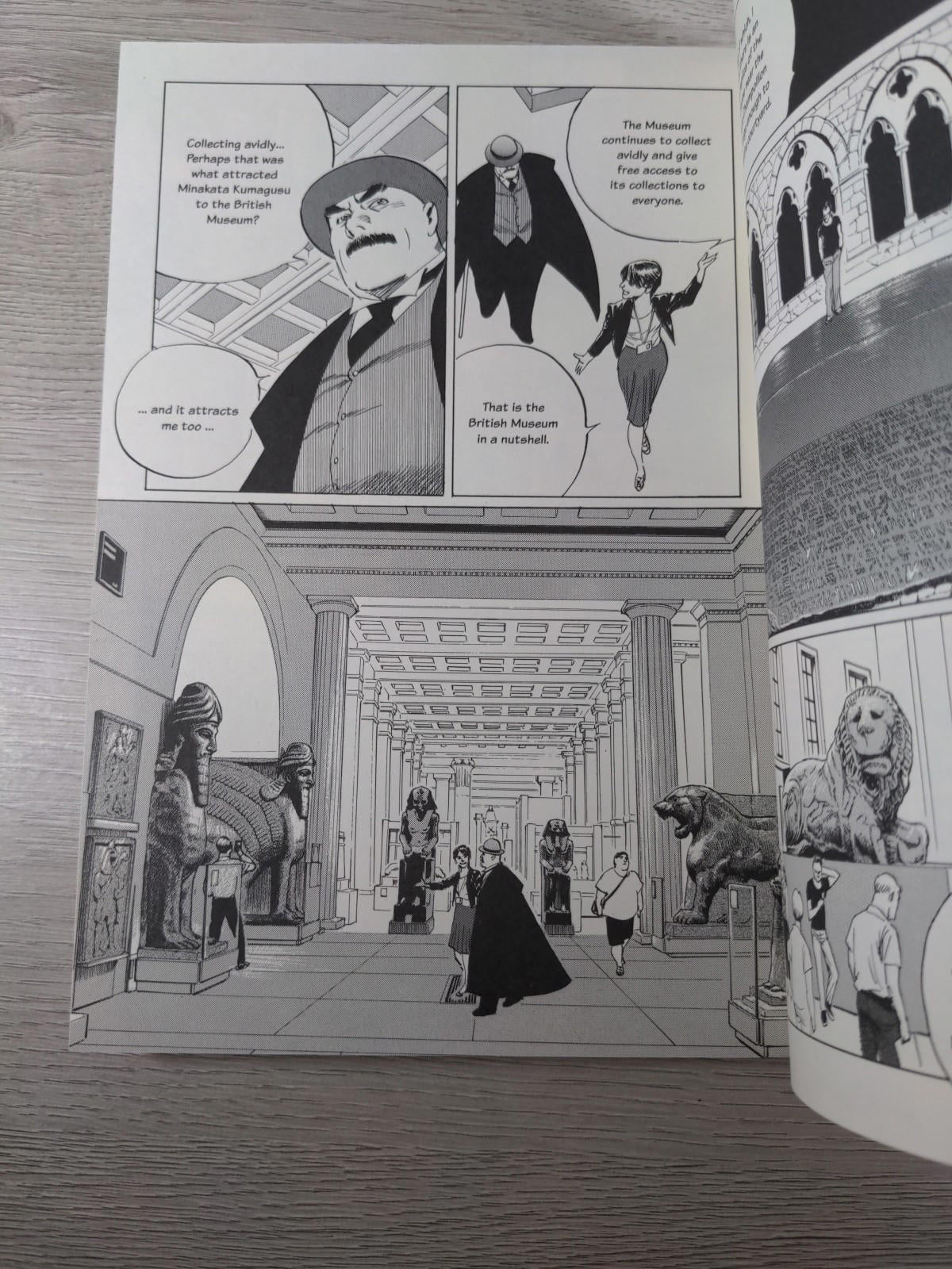 Professor Munakata's British Museum Adventure by Hoshino Yukinobu Paperback - Retrorama UK