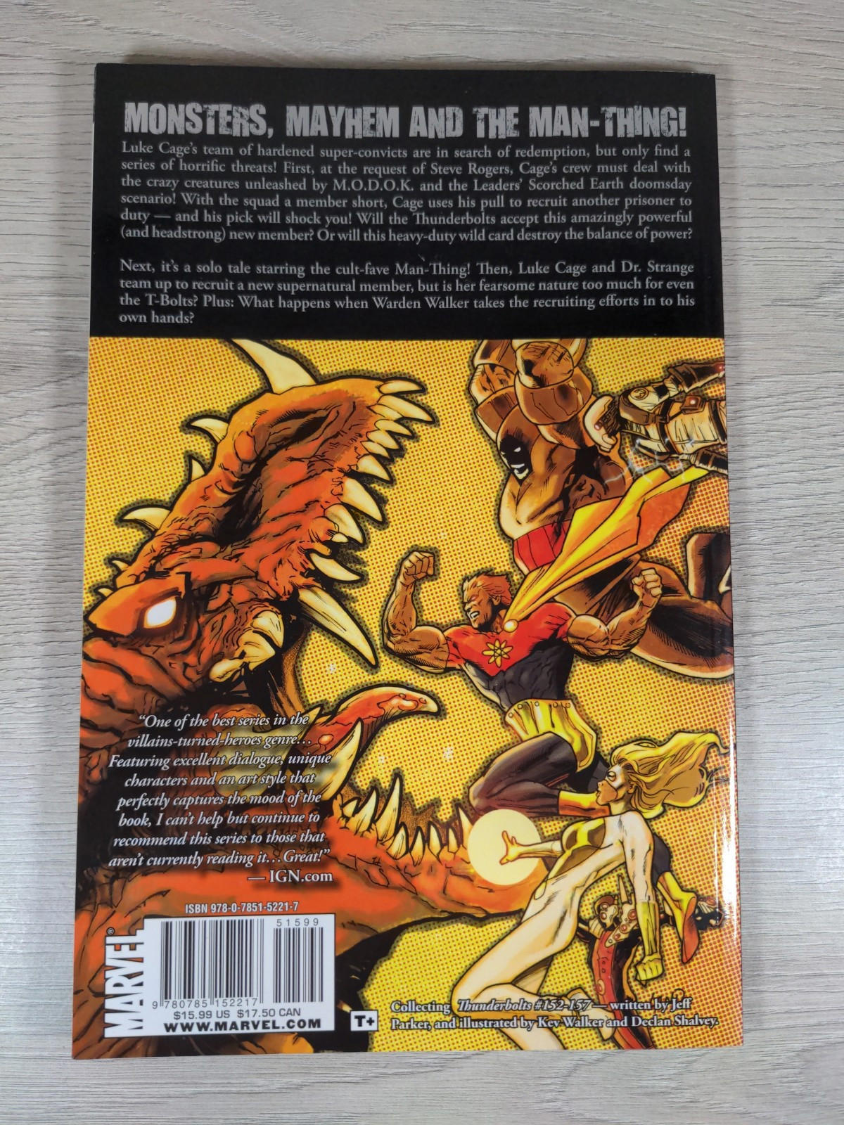 Thunderbolts: Violent Rejection Jeff Parker Paperback 2011 Marvel Graphic Novel