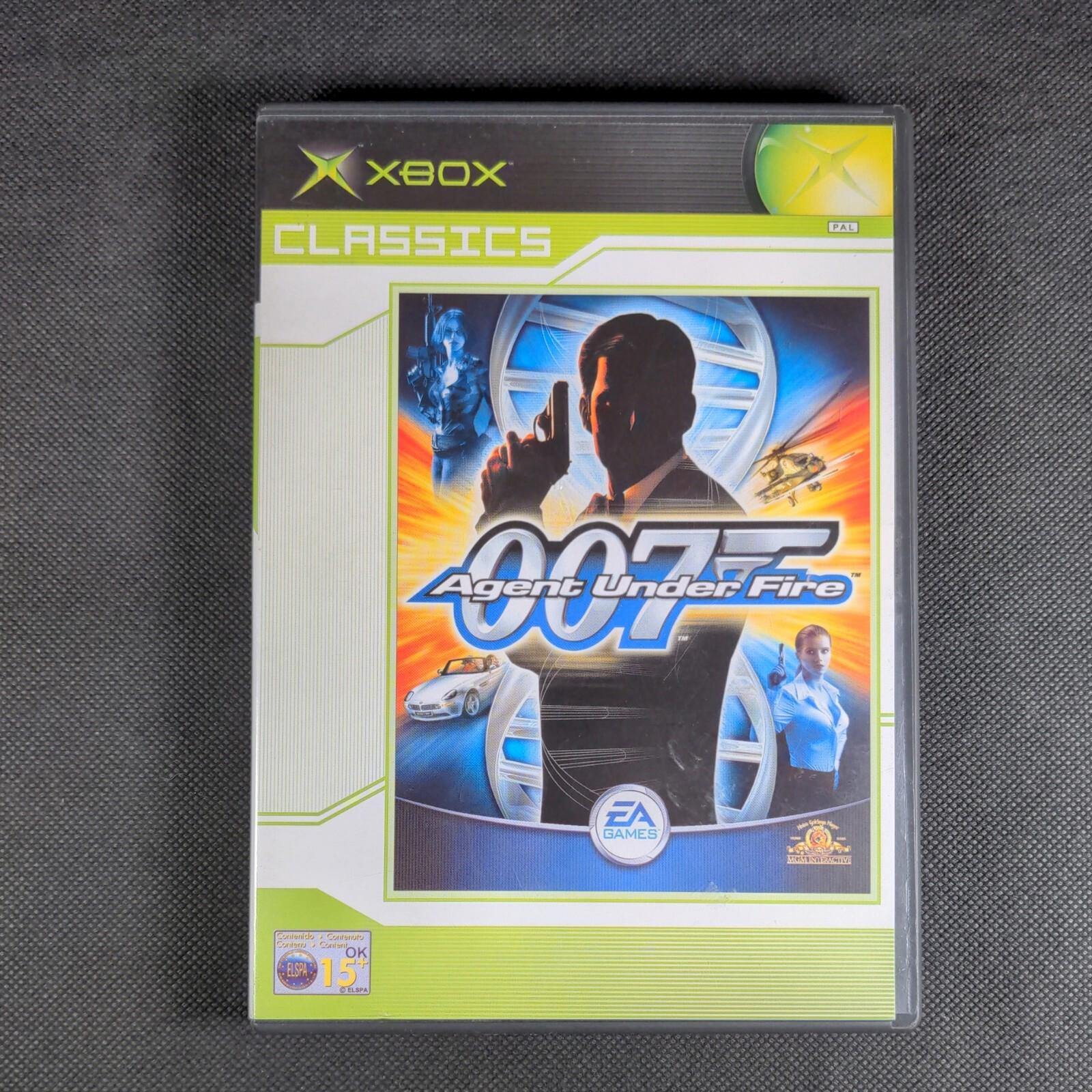 James Bond: Agent Under Fire Original Xbox Age 15+ PAL Region