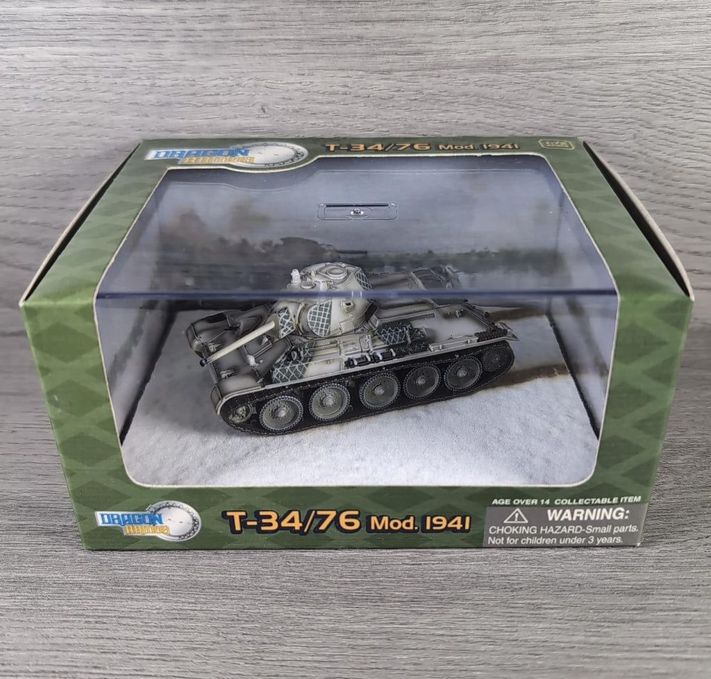 Dragon Armor T-34/76 Mod. 1941 1st Guards Tank Brigade Moscow 1942 1:72 Scale