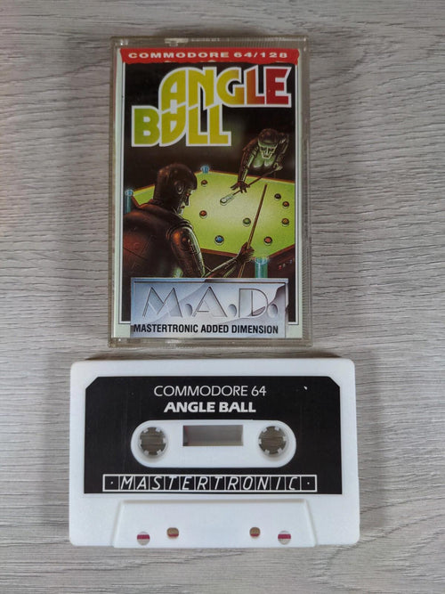 Angle Ball Commodore 64 C64 Game Cassette Tested & Working - Retrorama UK