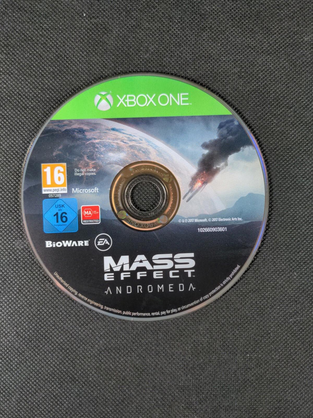Mass Effect Andromeda Microsoft Xbox One Game Age 16+