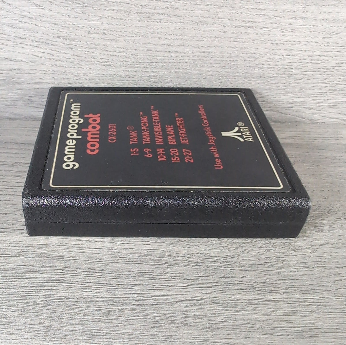 Combat Atari 2600 Video Game CX2601 Cartridge  Manual Boxed CIB Tested & Working