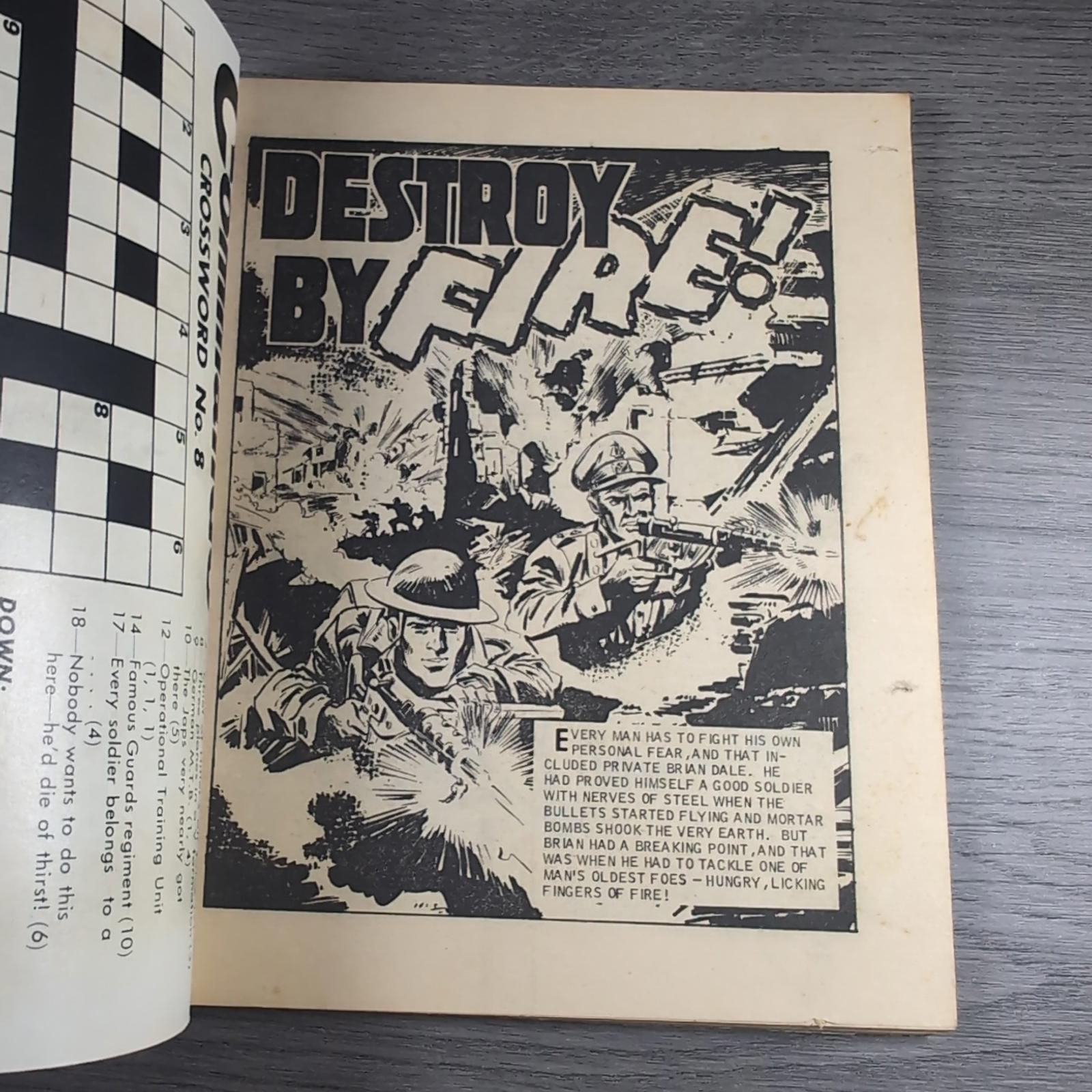 Commando Comic Issue Number 938 Destroy By Fire