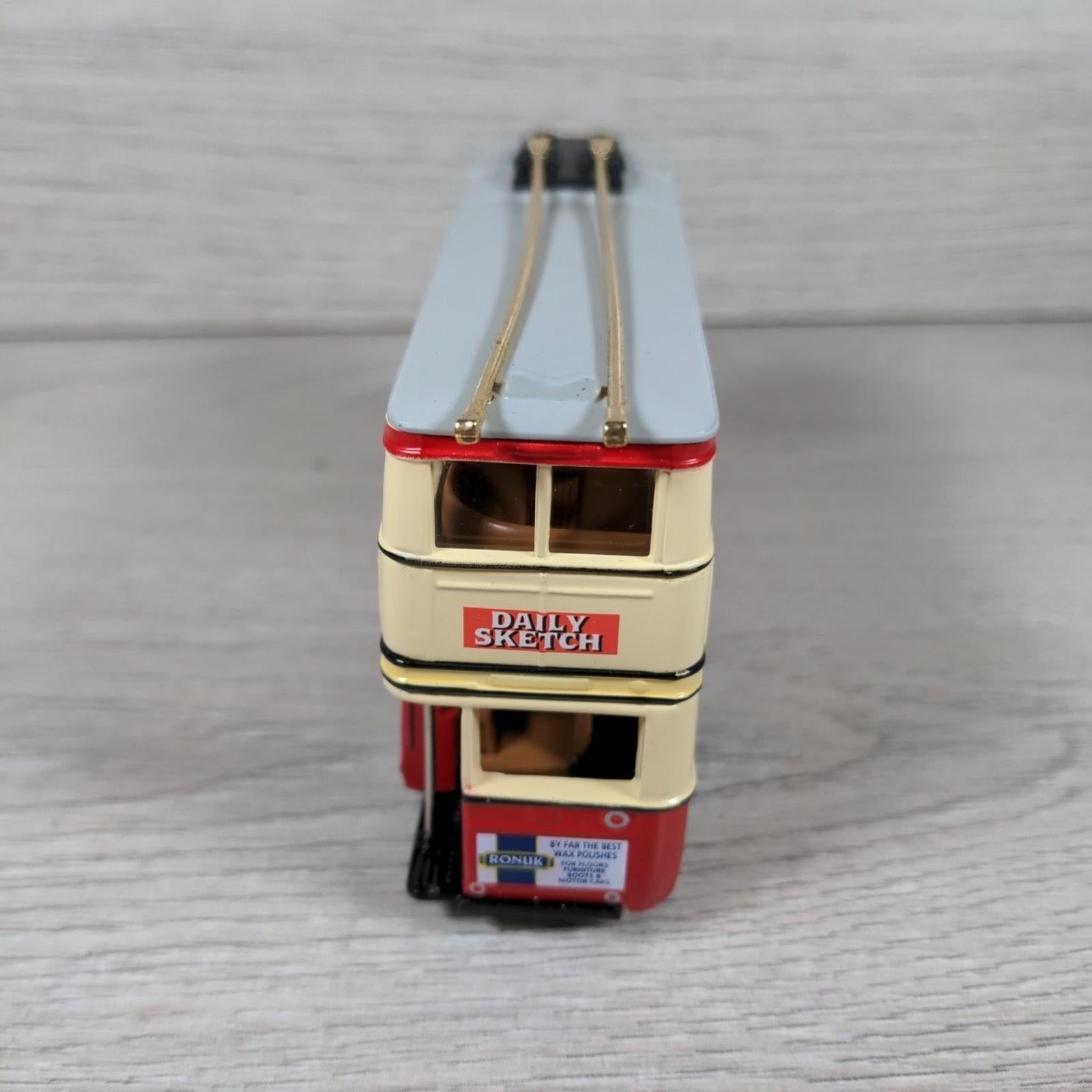 Matchbox Collectables 1913 Diddler Trolley Bus Diecast Model YET03M 1995 Vintage - Retrorama UK