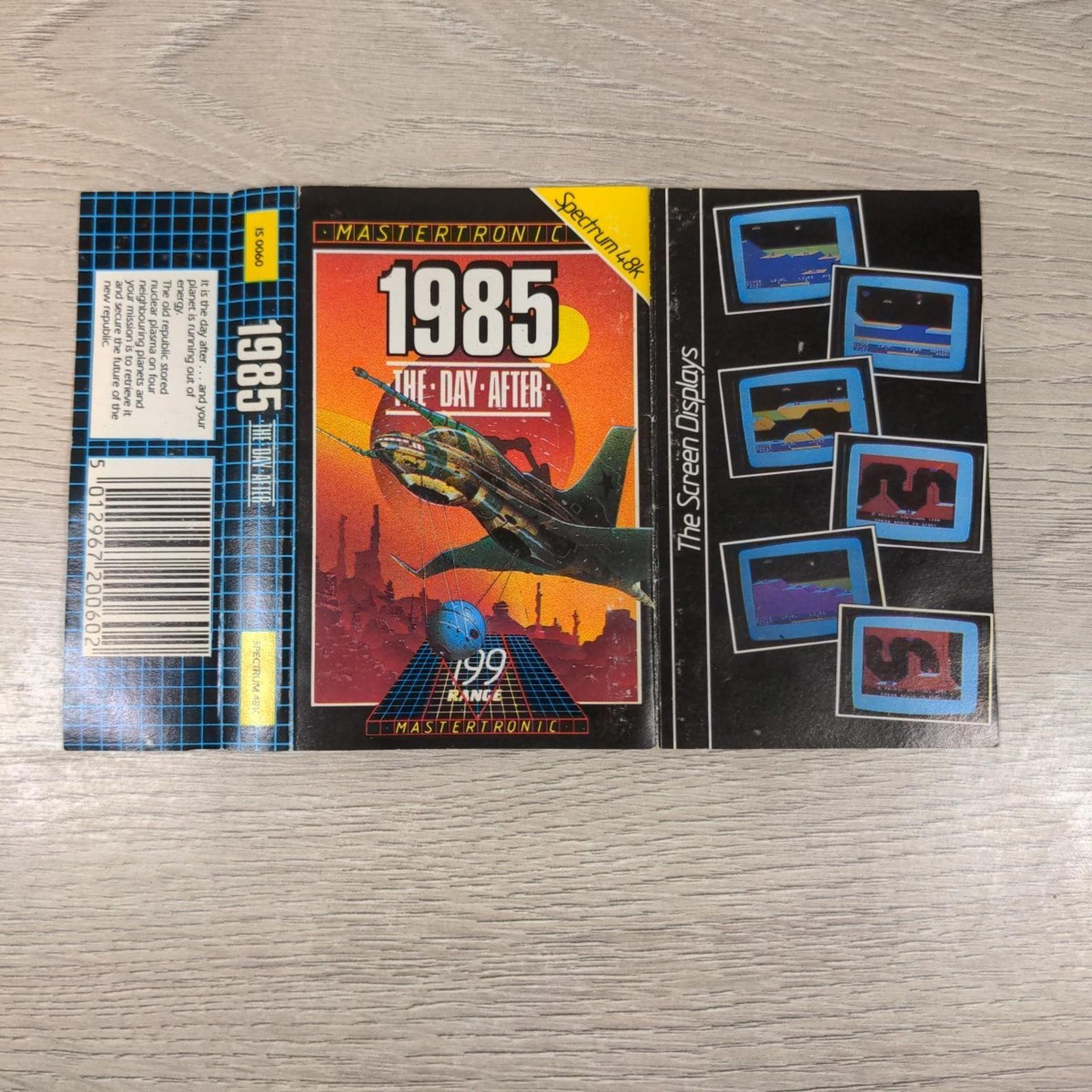 1985 The Day After ZX Spectrum 48K Game Cassette Mastertronic Tested & Working - Retrorama UK