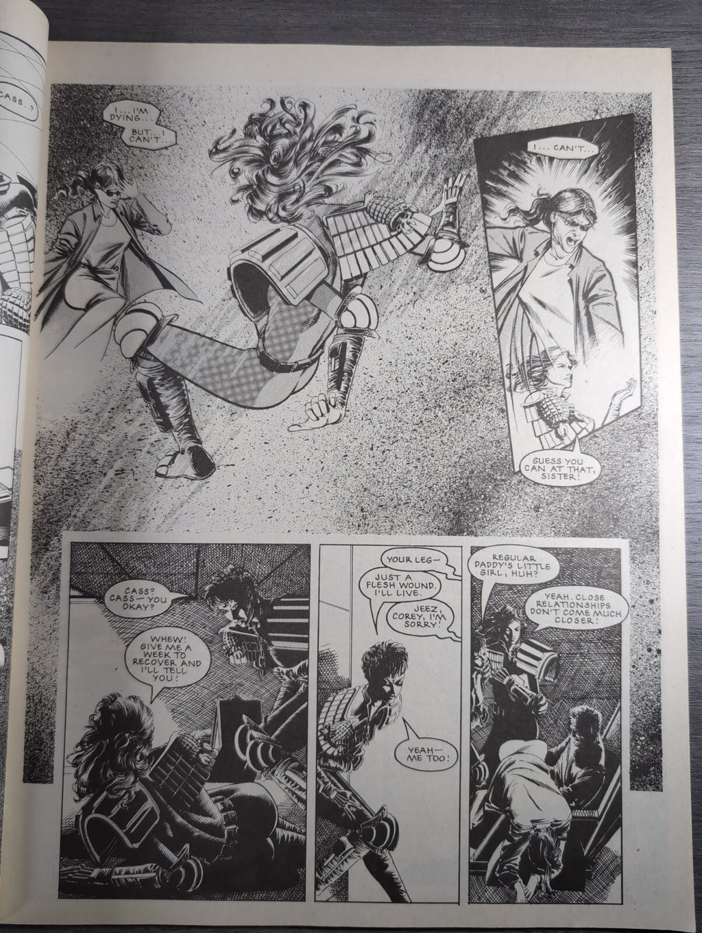 2000AD Prog 622 Featuring Judge Dread Comic 15th April 1989 Vintage Retro Comic