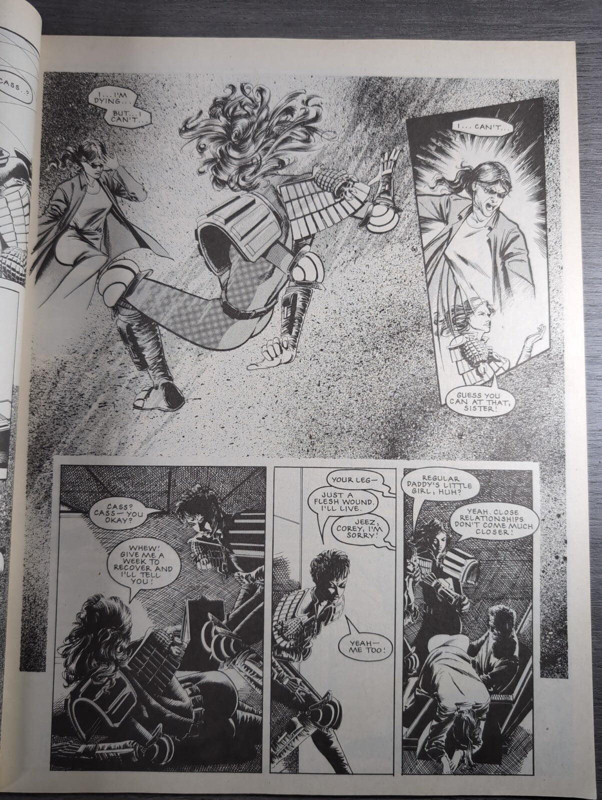 2000AD Prog 622 Featuring Judge Dread Comic 15th April 1989 Vintage Retro Comic