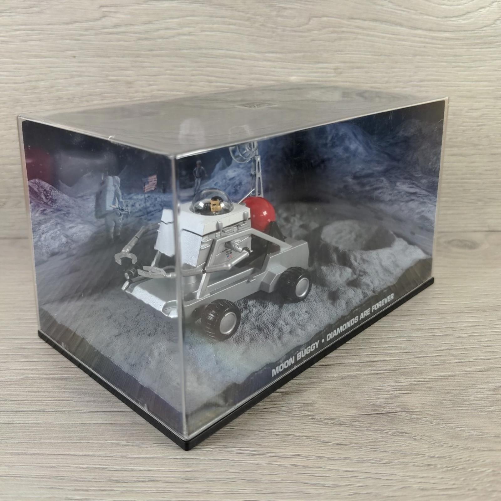 Eaglemoss James Bond 007 Moon Buggy Diecast Scale Model Diamonds Are Forever