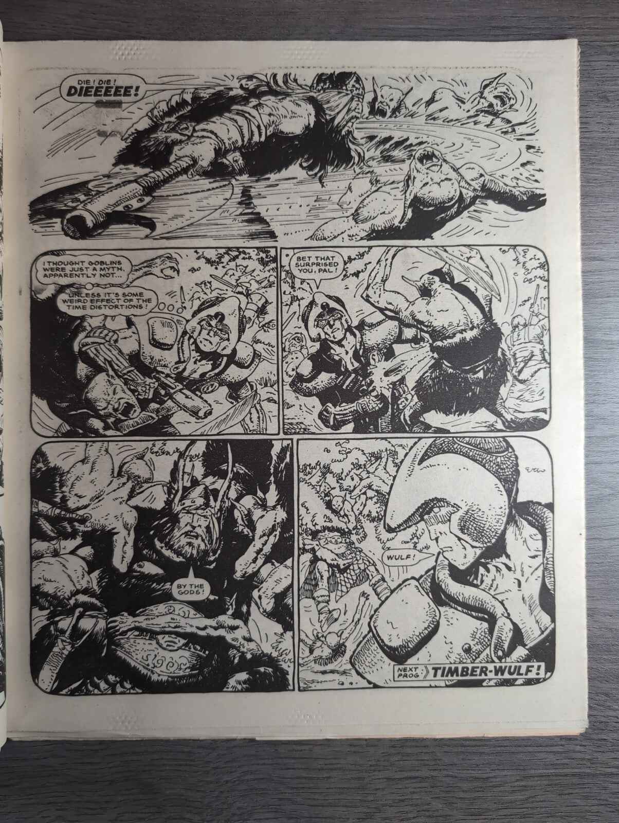 2000AD Prog 450 Featuring Judge Dread Comic 28th December 1985 Retro Comic