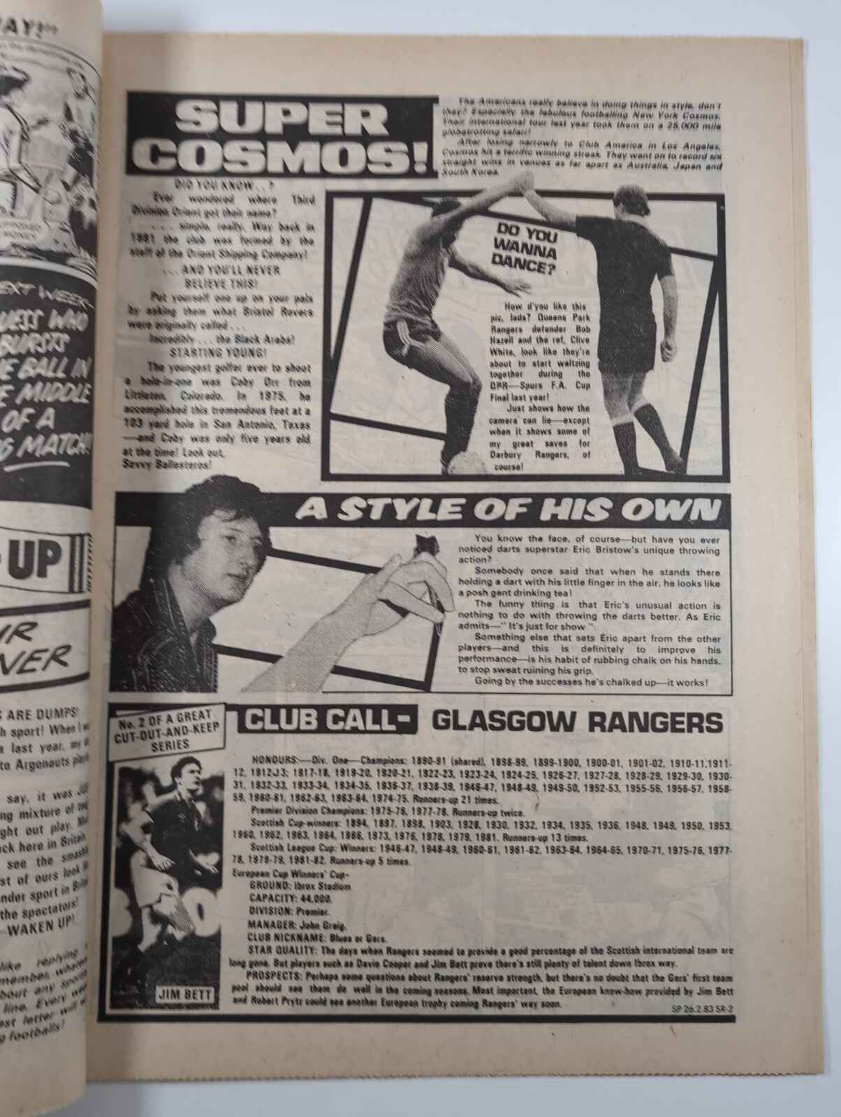 Spike Comic Issue No.5 Feb 19th 1983 D.C Thomson Vintage Retro Comic