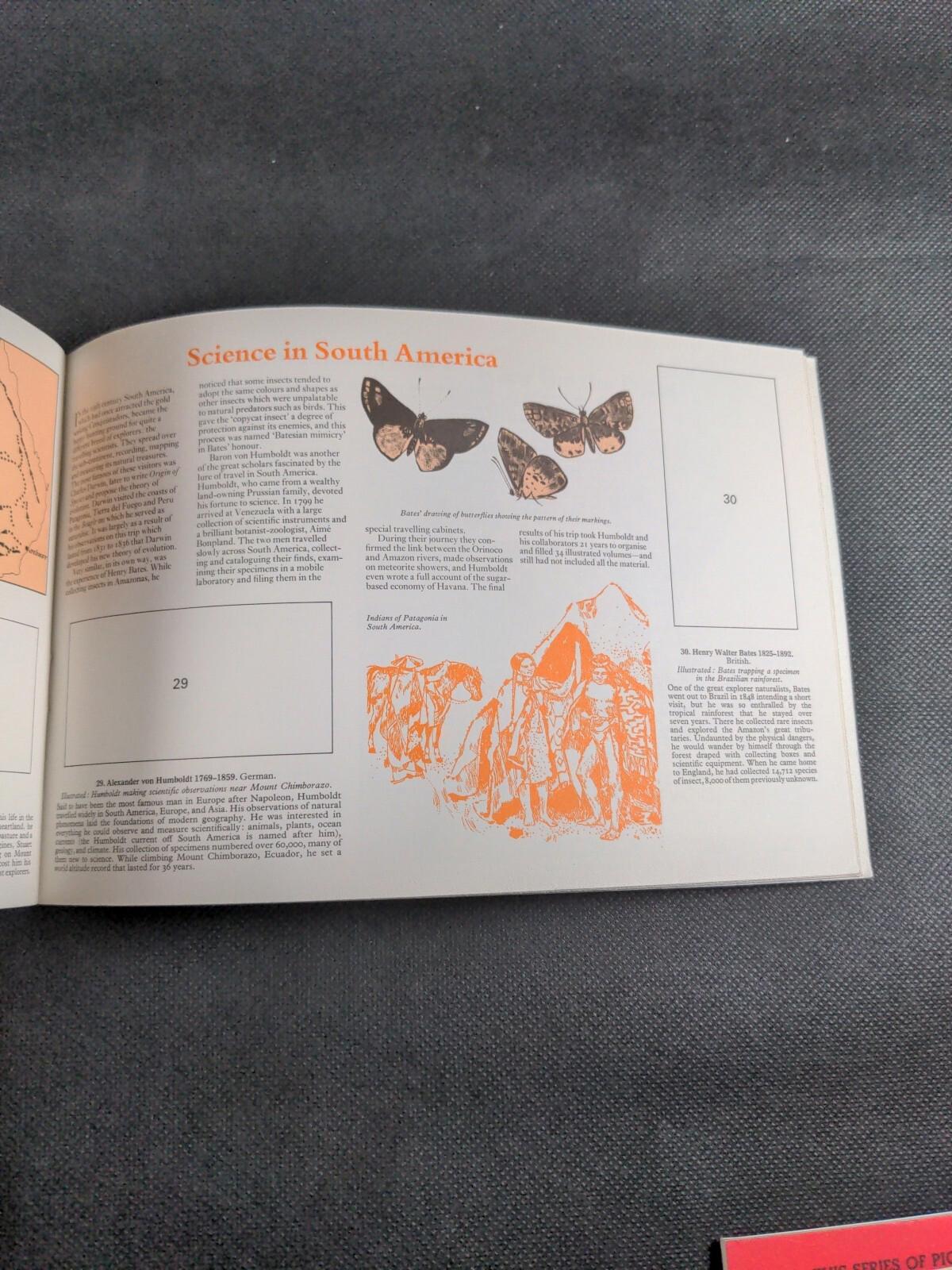 Brooke Bond Picture Cards Blank/Unused Card Album Adventurers & Explorers - Retrorama UK