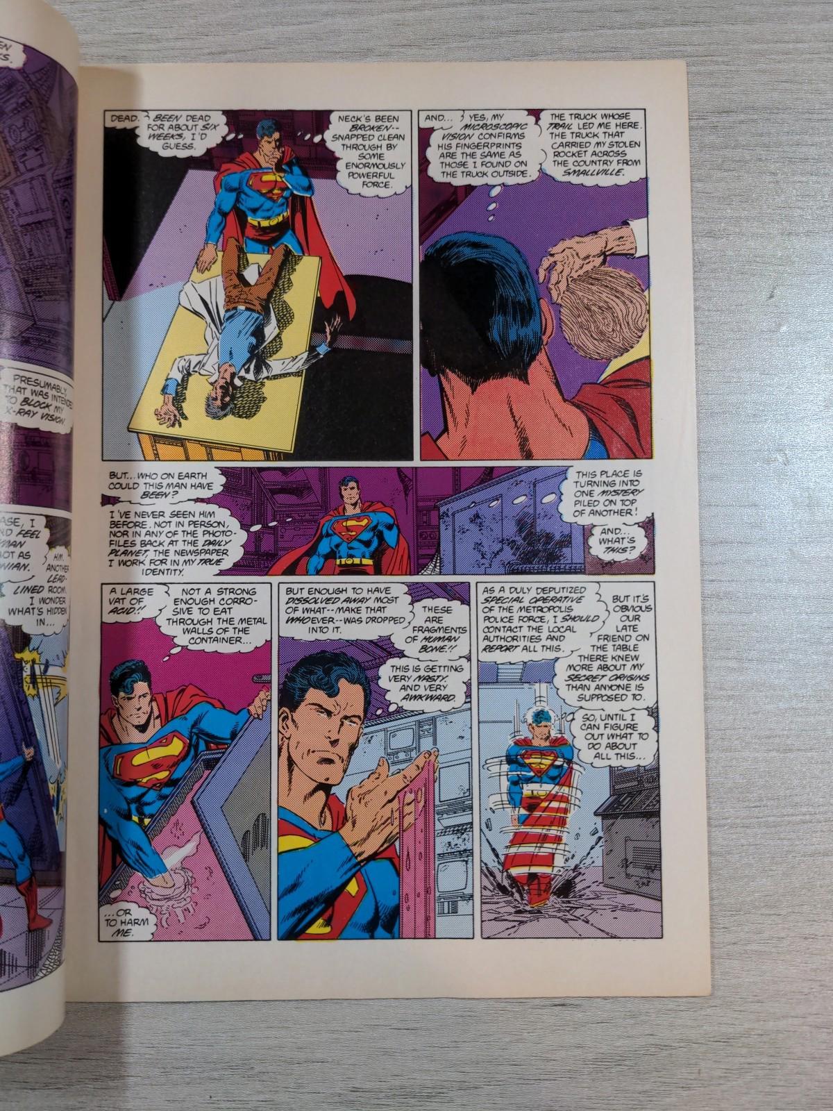 DC Comics Superman Issue No #10 1988 Vintage Comic