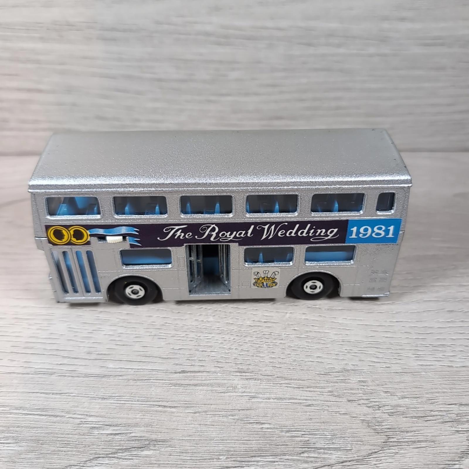 Matchbox 1981 Limited Edition Royal Wedding Bus Diecast Model
