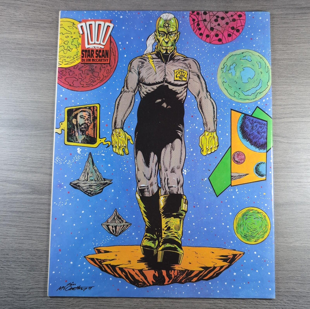 2000AD Prog 599 Featuring Judge Dredd 5th November 1988 Vintage Comic