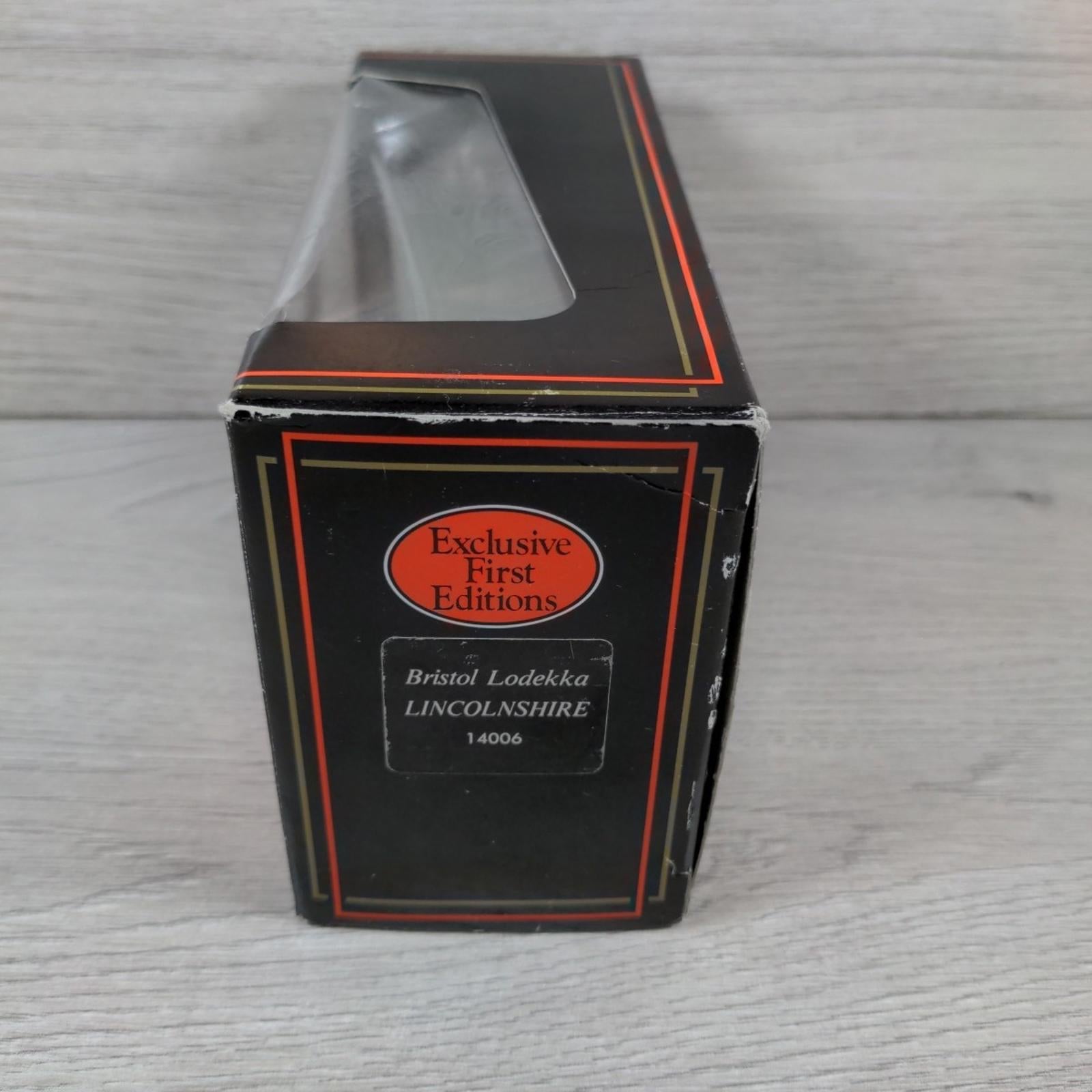 Exclusive First Editions Bristol Lodekka Lincolnshire 14006 1:76 Diecast Model